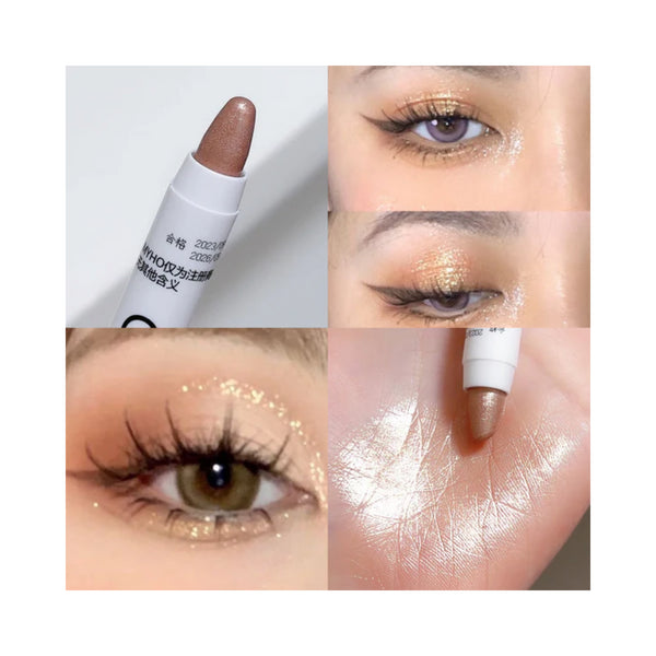 Finishing Touch ~ 608 Highlighter, Same Eye Hair Brightening Slipper Silkworm N Flash Shadow, 604 Matt White Pearl Mot